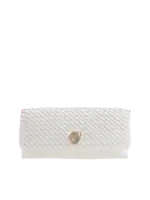 Billini White Leilah Clutch