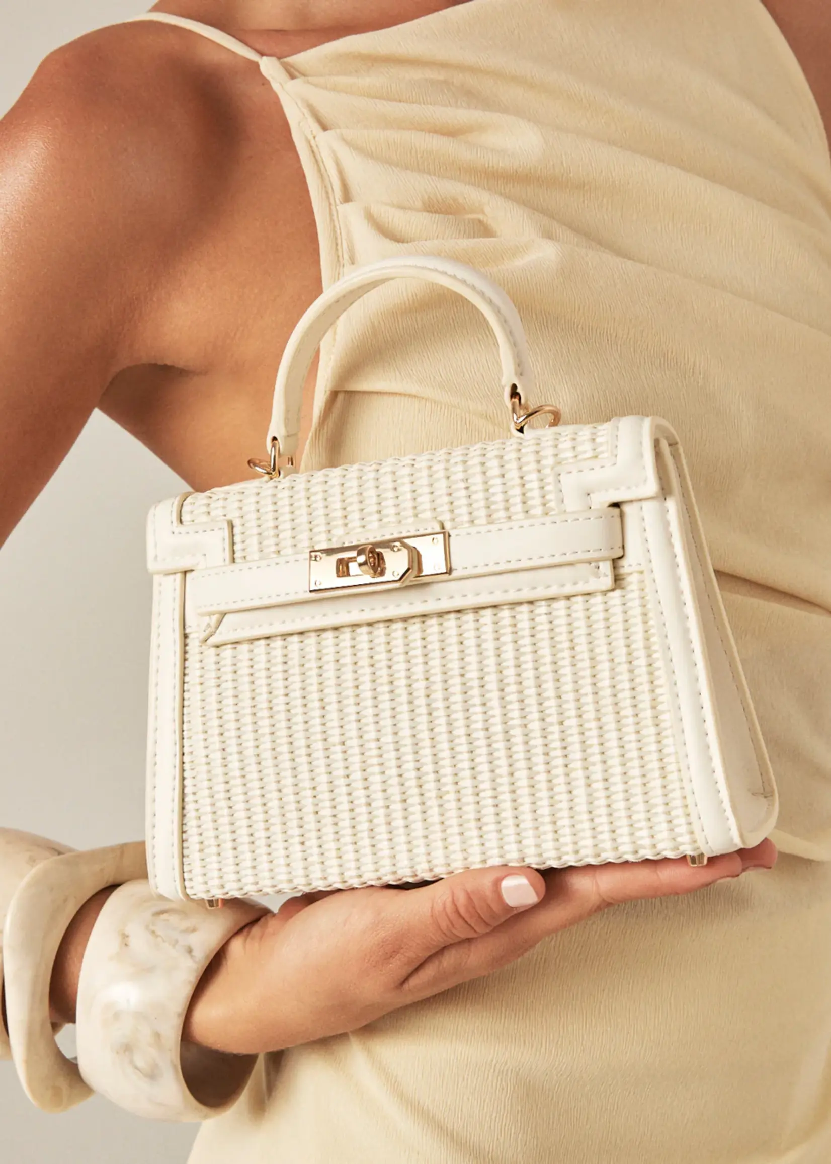 Billini Hariette Cream Bag