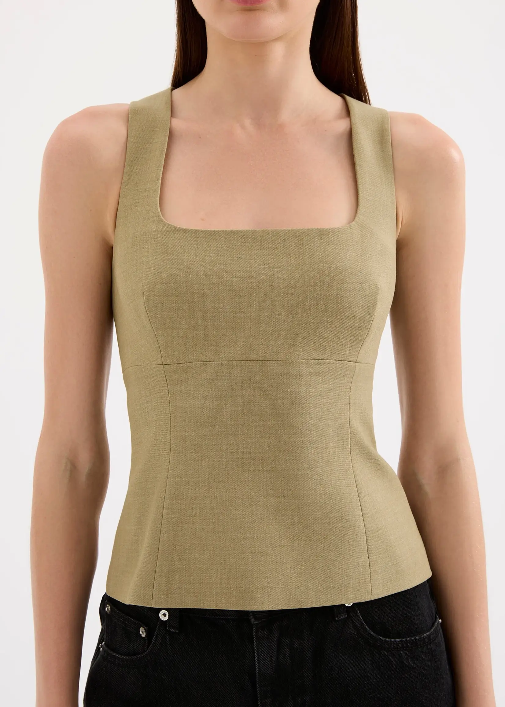 Nude Lucy Moss Thea Top