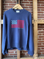 Ellsworth + Ivey Hammonton Blueberry Flag Sweater