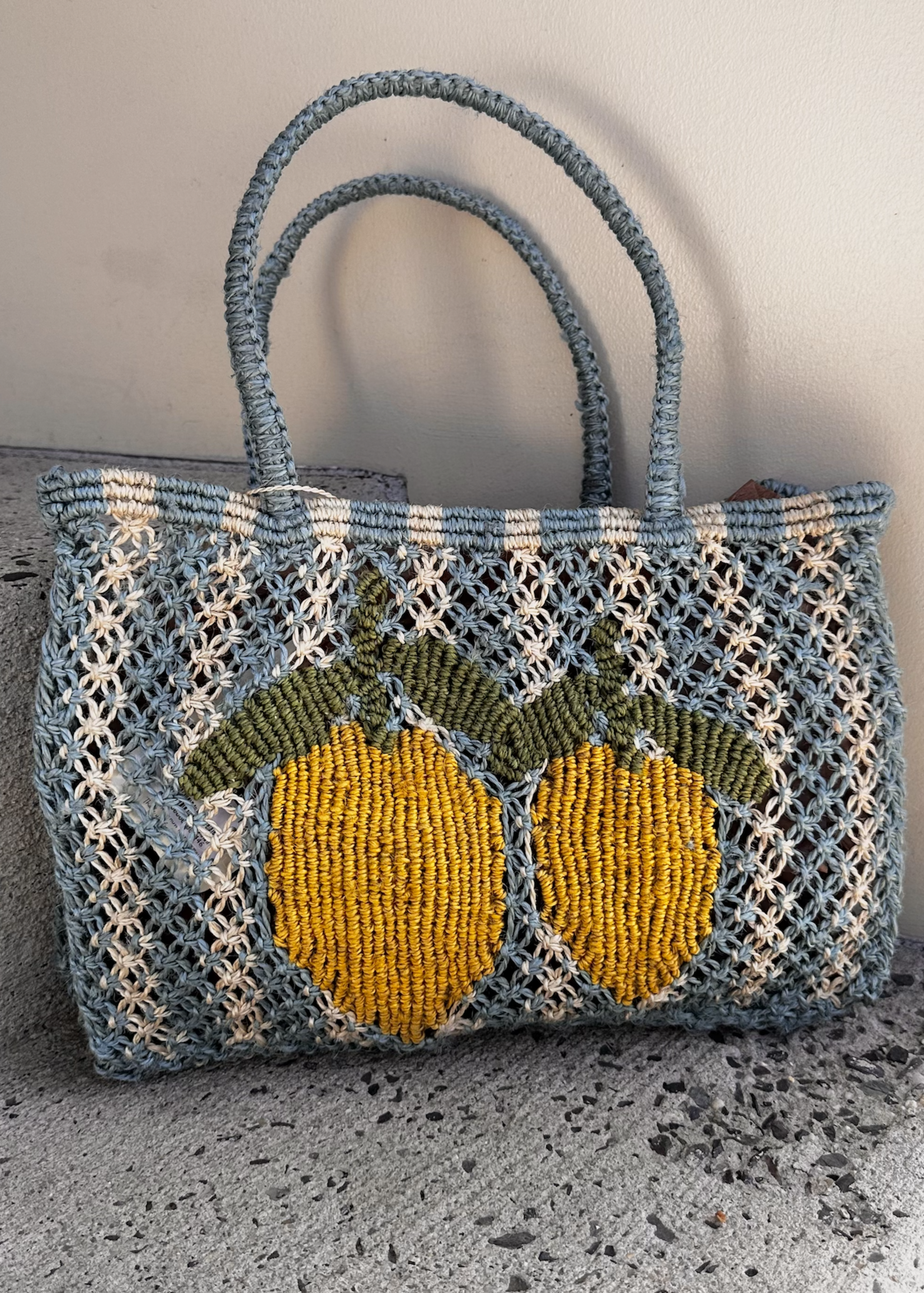 Stripe Lemon Purse
