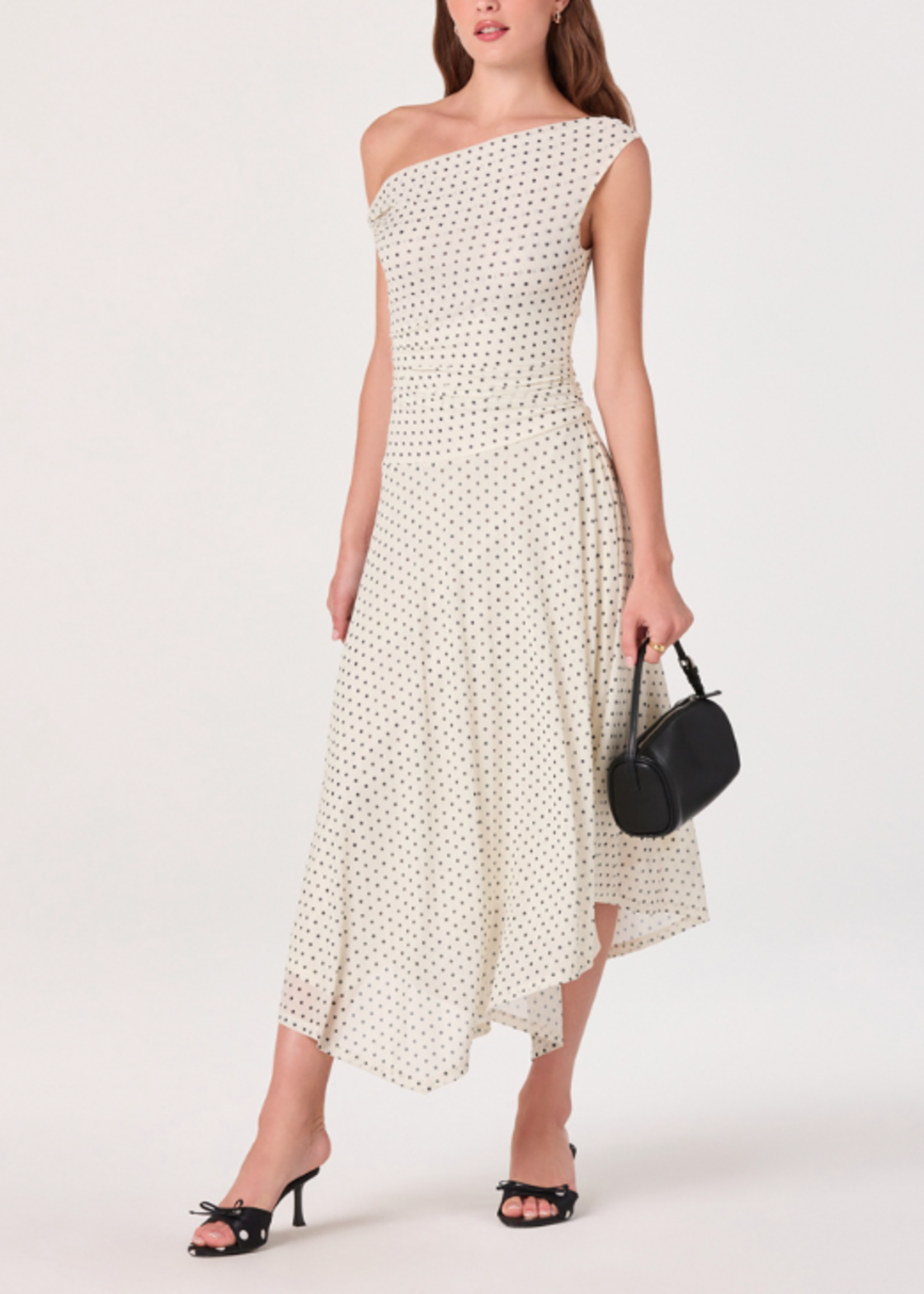 ASTR The Label Polka Dot Ciarra Dress