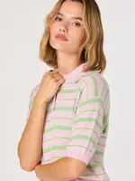 ASTR The Label Pink Scottie Sweater