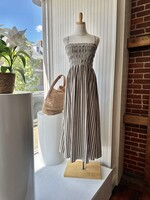 Pistola Java Stripe Bianca Dress