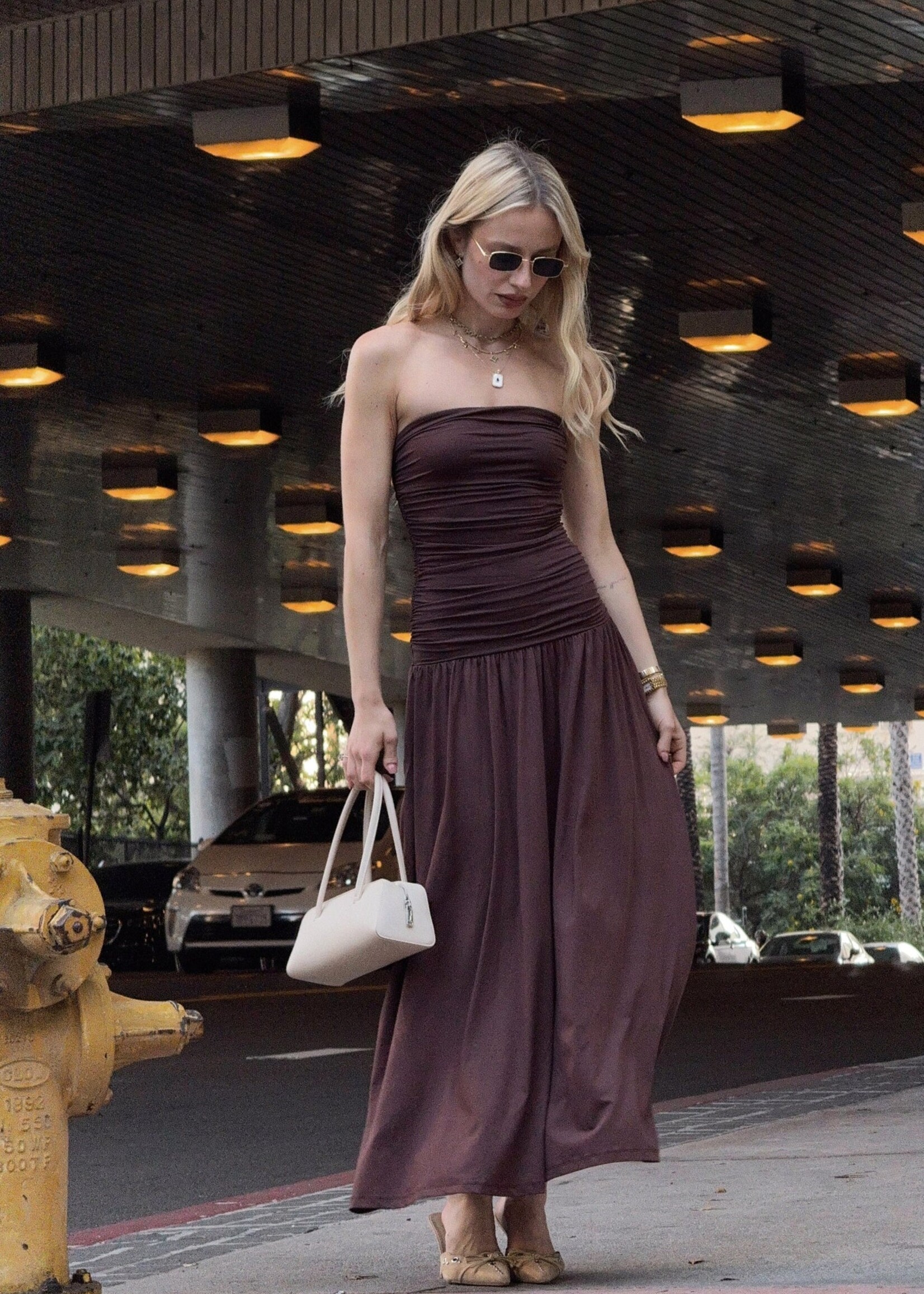 Viscose Santal Dress