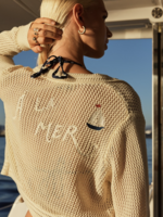En Saison Faye Embroidered Cardi