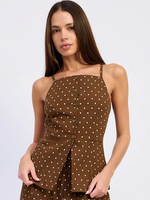 En Saison Brown Stella Vest