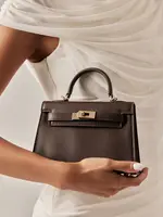 Billini Chocolate Saffiano Hariette Bag