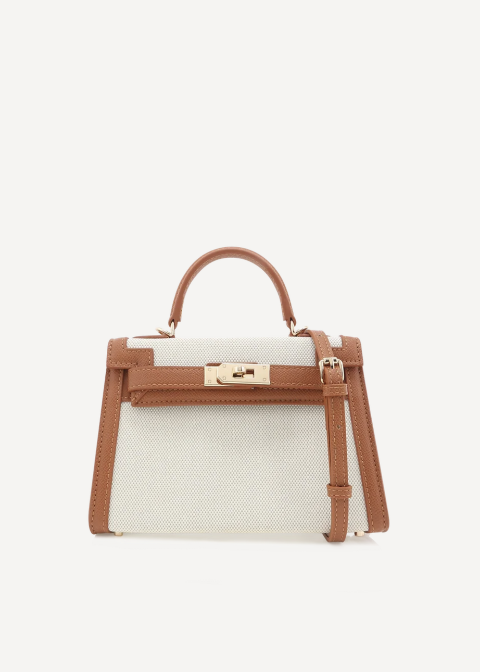 Billini Natural Linen Hariette Bag