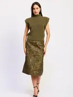 En Saison Olive Margot Sweater
