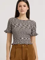 En Saison Lila Top
