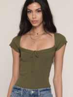 Heartloom Olive Amity Top