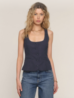 Heartloom Midnight Petal Vest