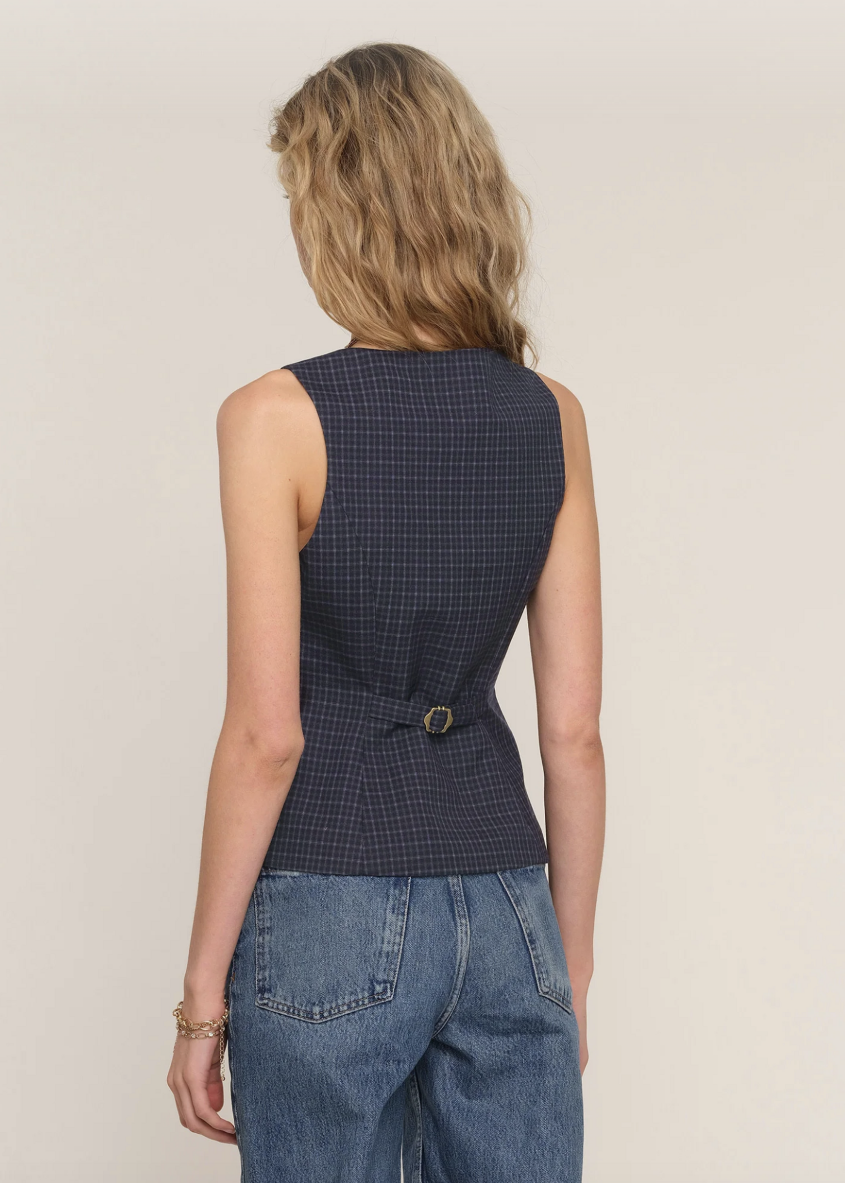 Heartloom Midnight Petal Vest