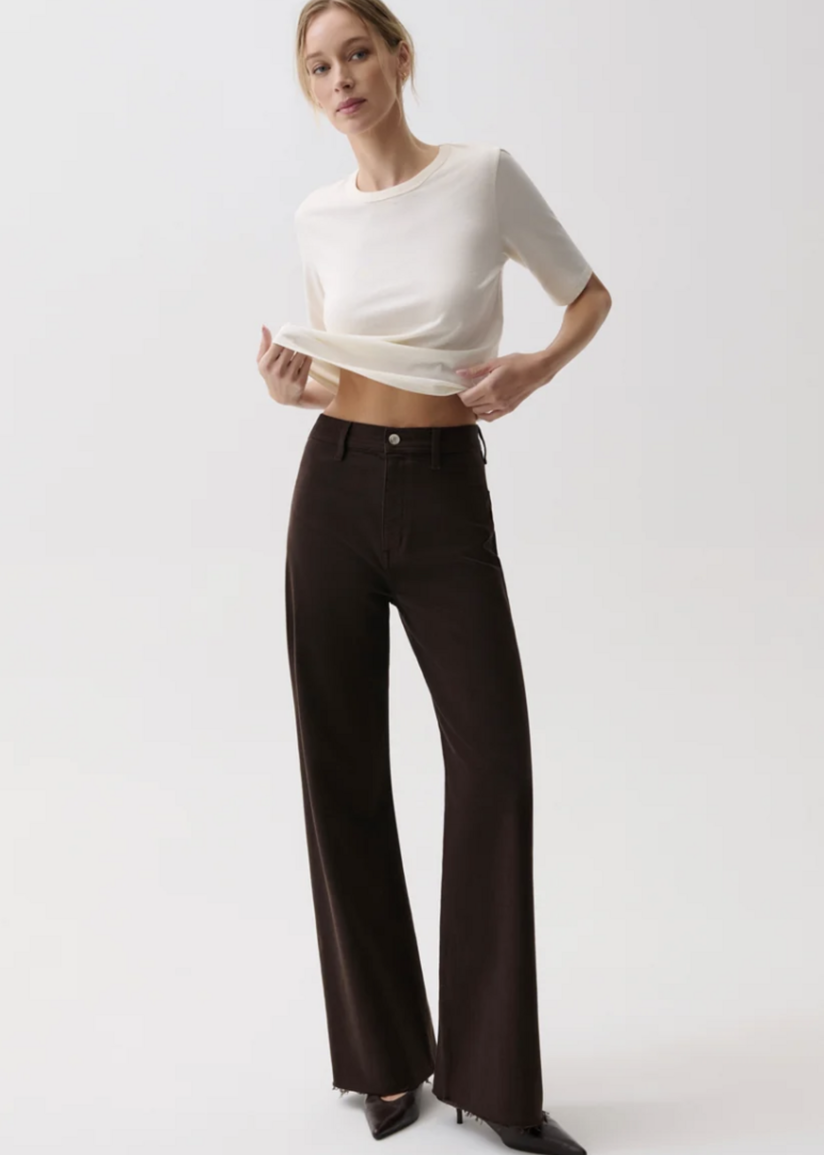Pistola Mocha Penny Wide Leg