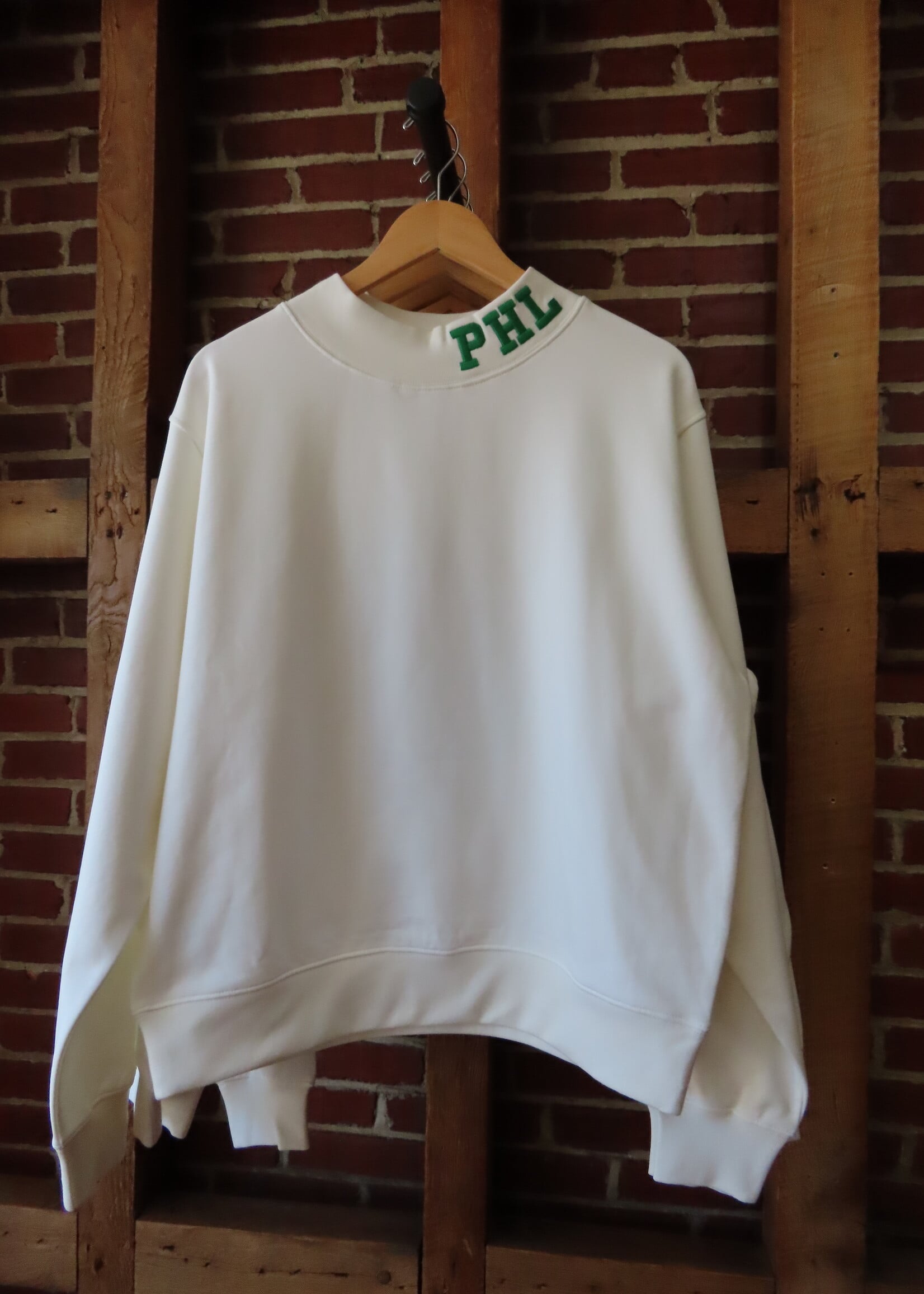 Ellsworth + Ivey Custom PHL Birds Mock Neck