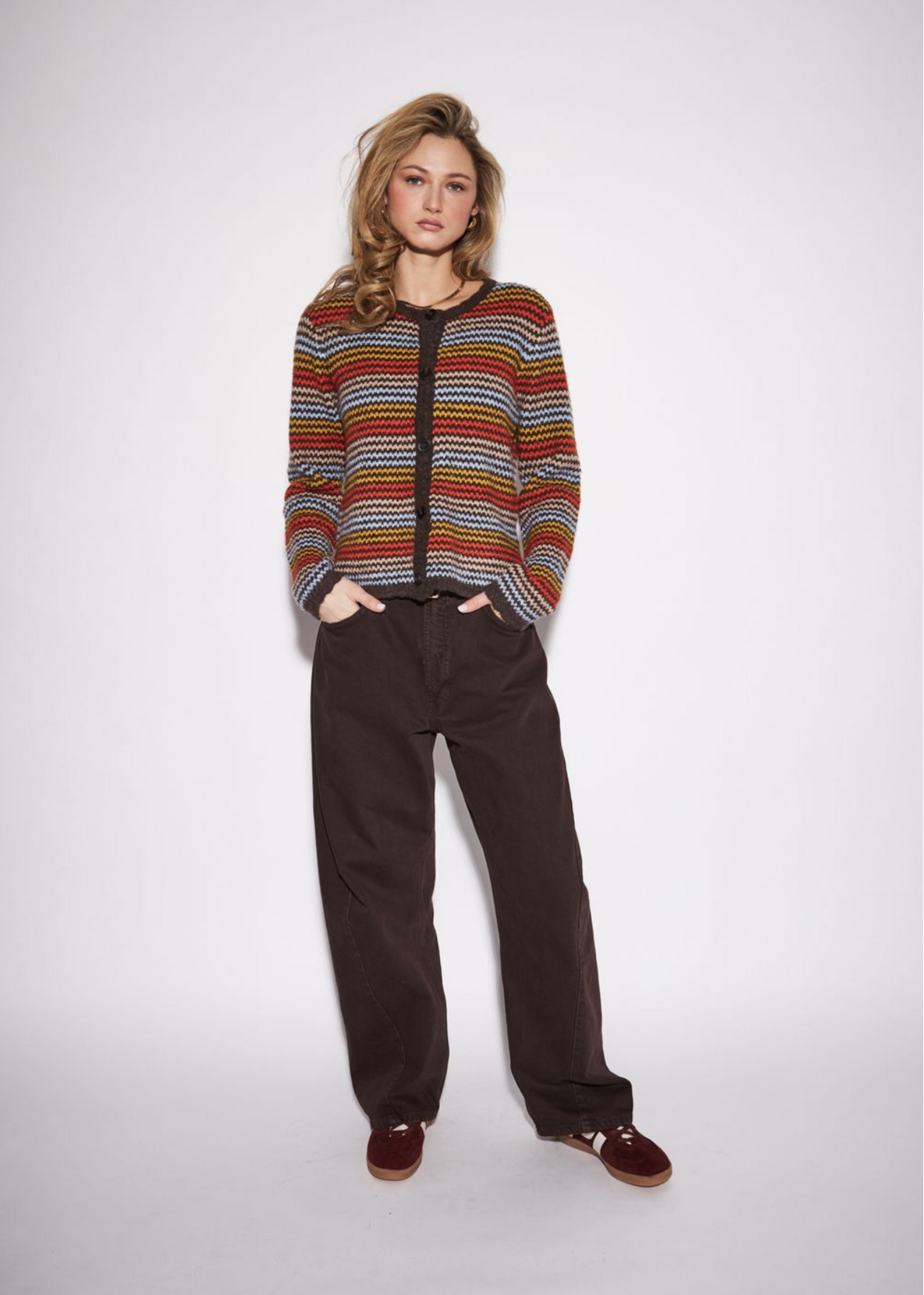 John & Jenn Vintage Fall Foxy Cardi