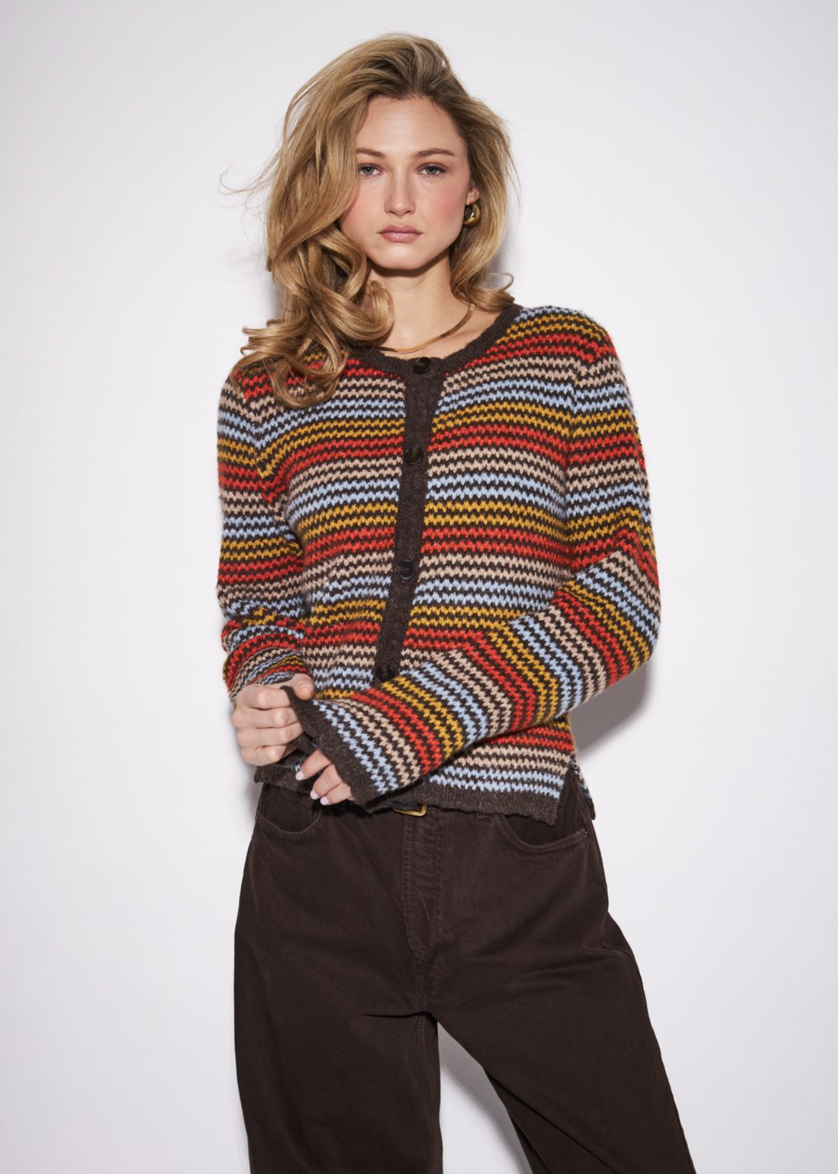 John & Jenn Vintage Fall Foxy Cardi