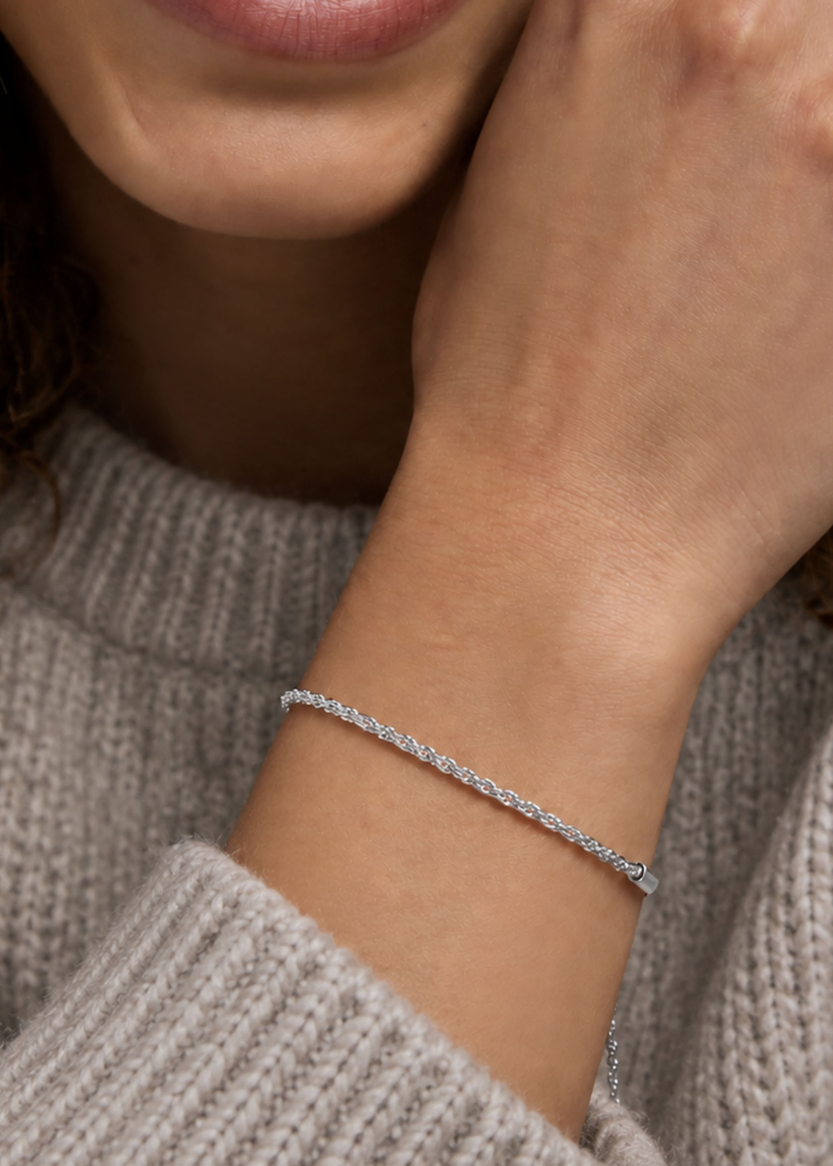 Silver Lasso Bracelet