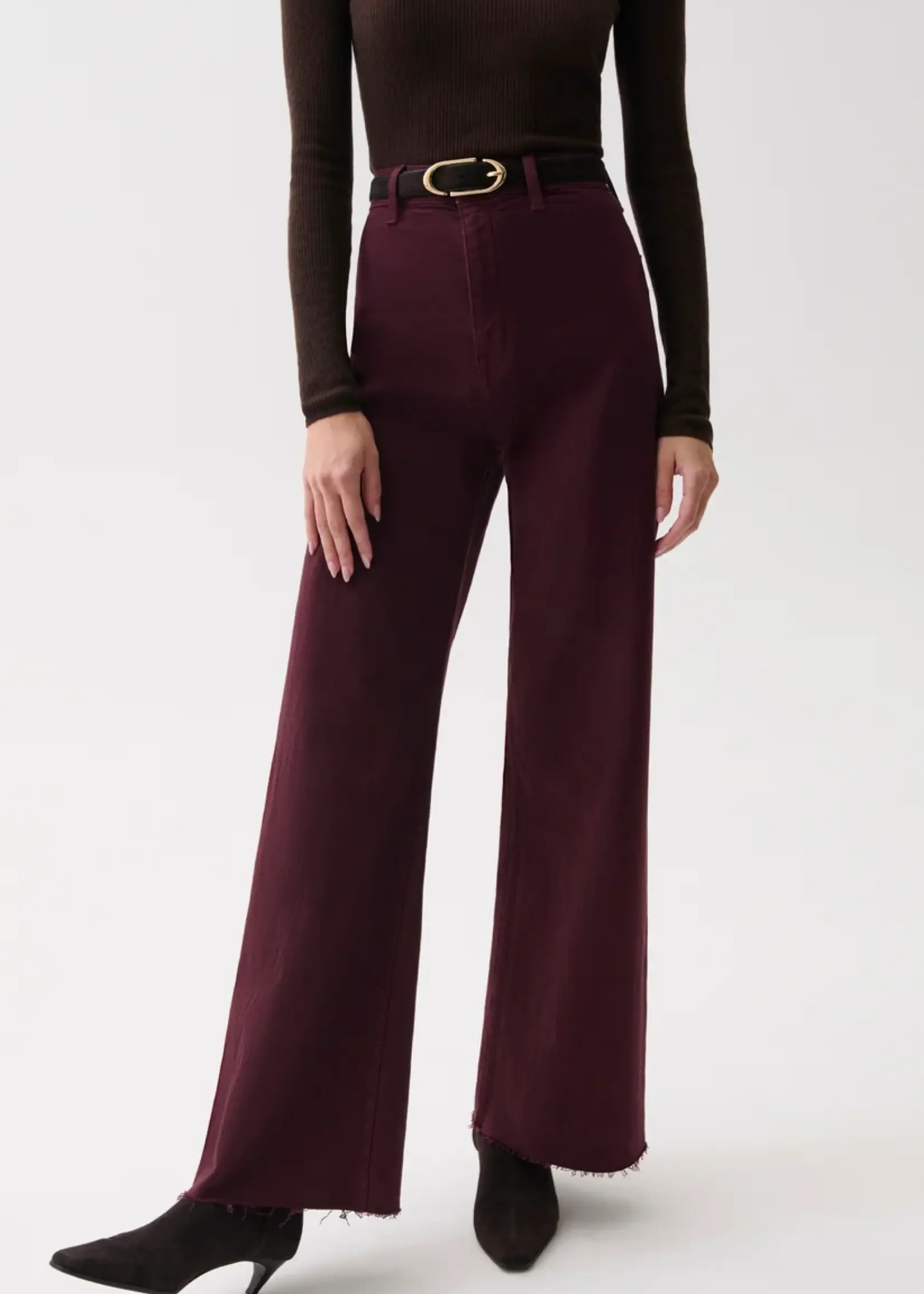 Pistola Claret Penny Wide Leg