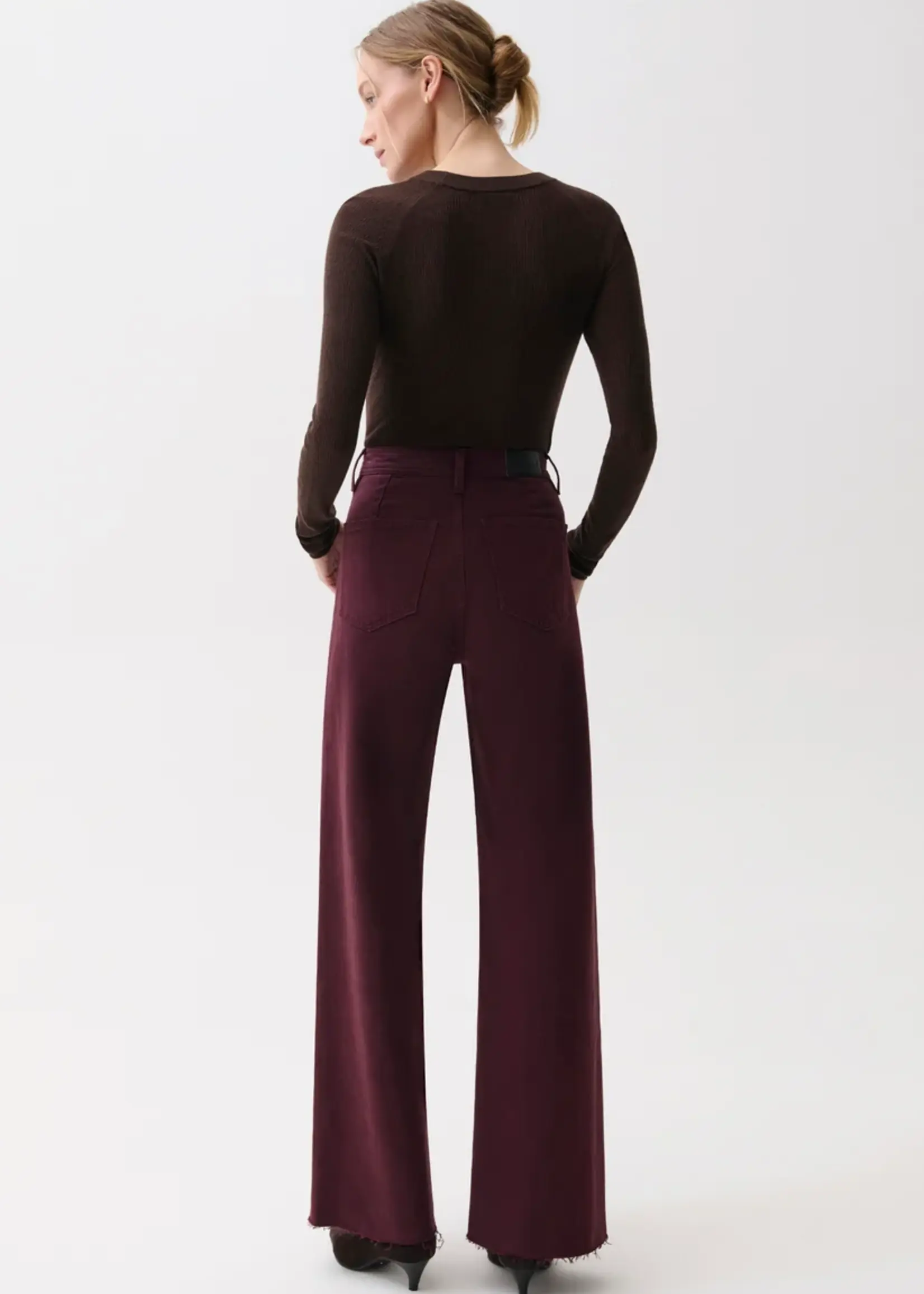 Pistola Claret Penny Wide Leg