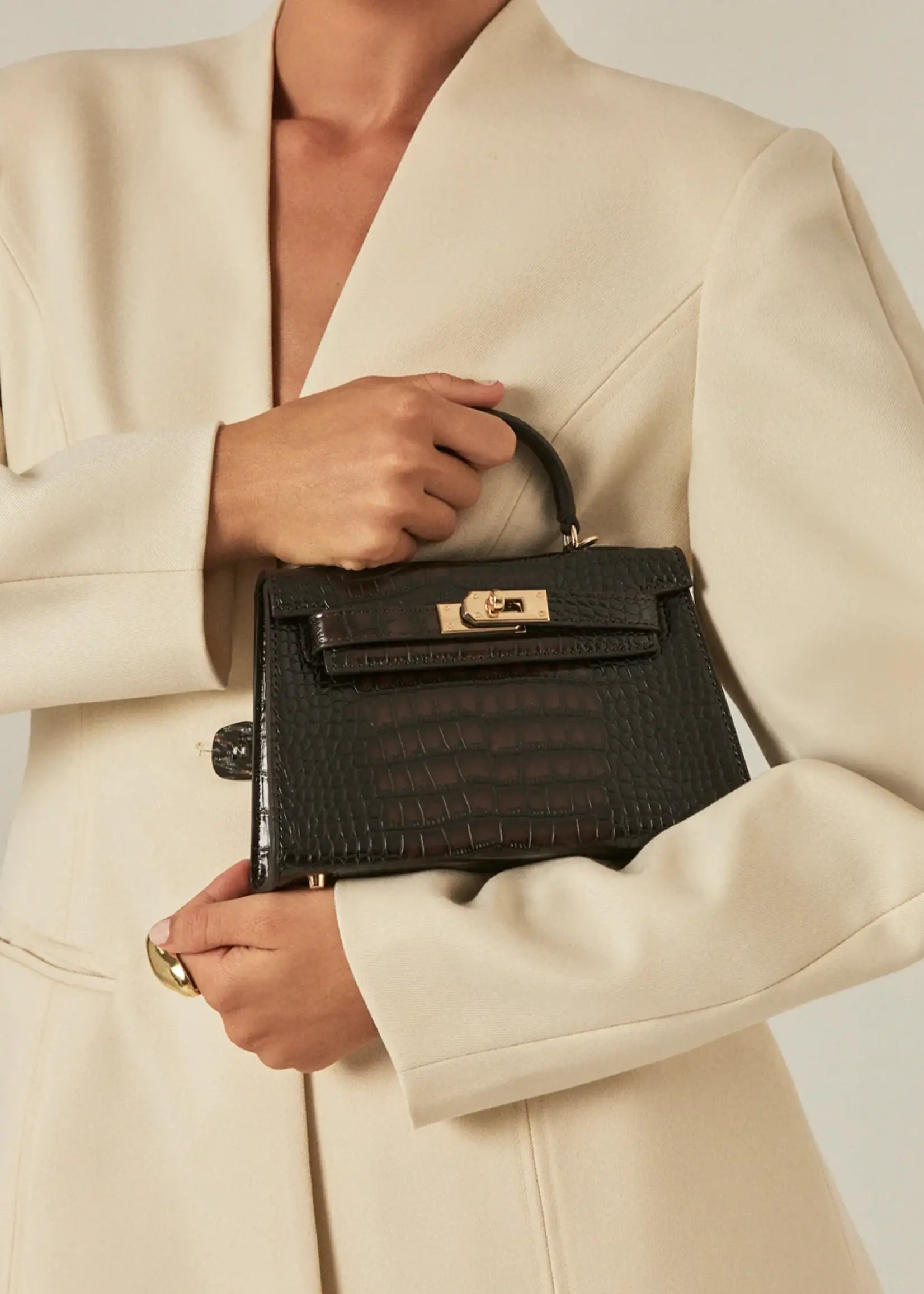 Billini Dark Cacao Hariette Bag