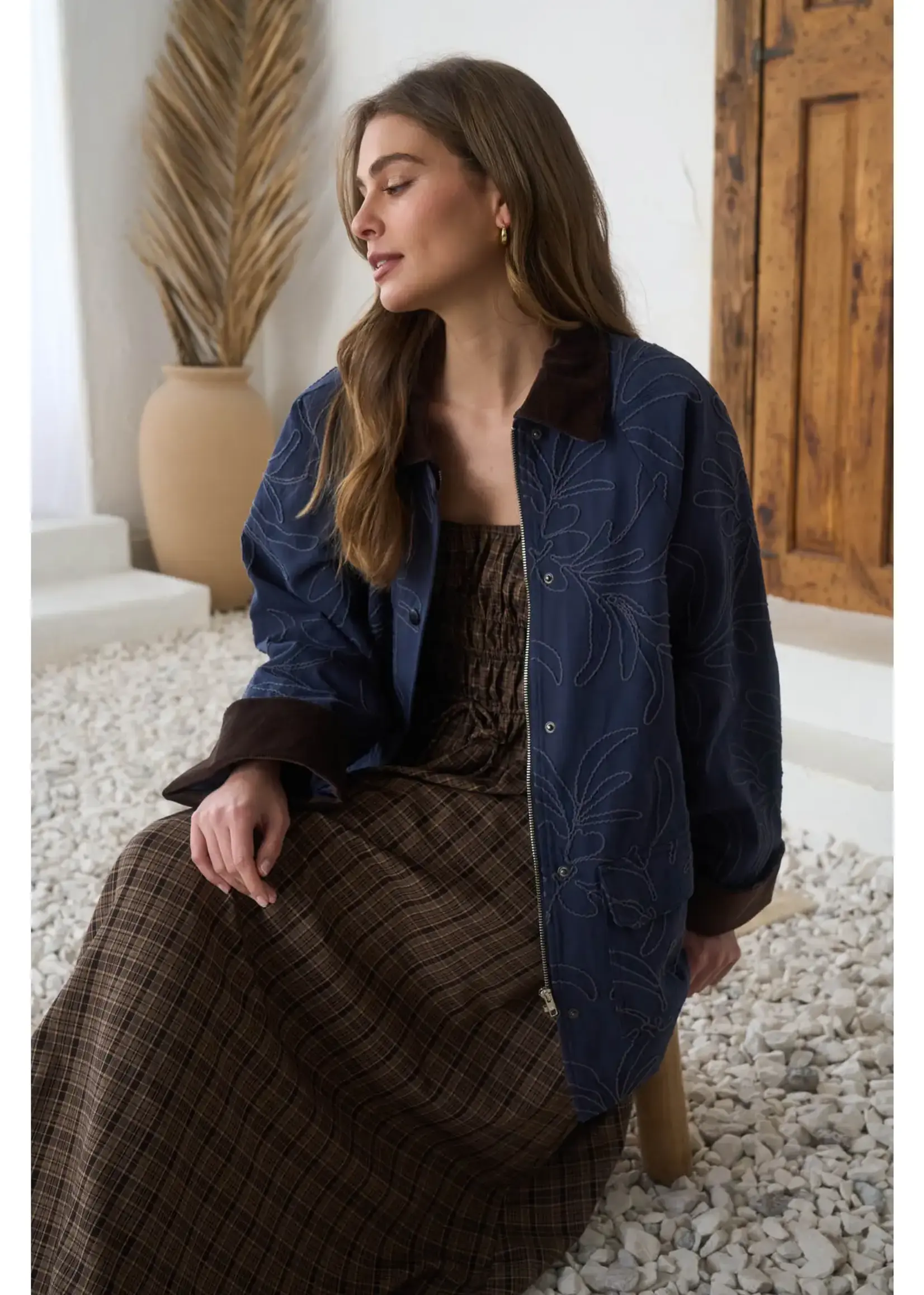 Embroidered Barn Jacket