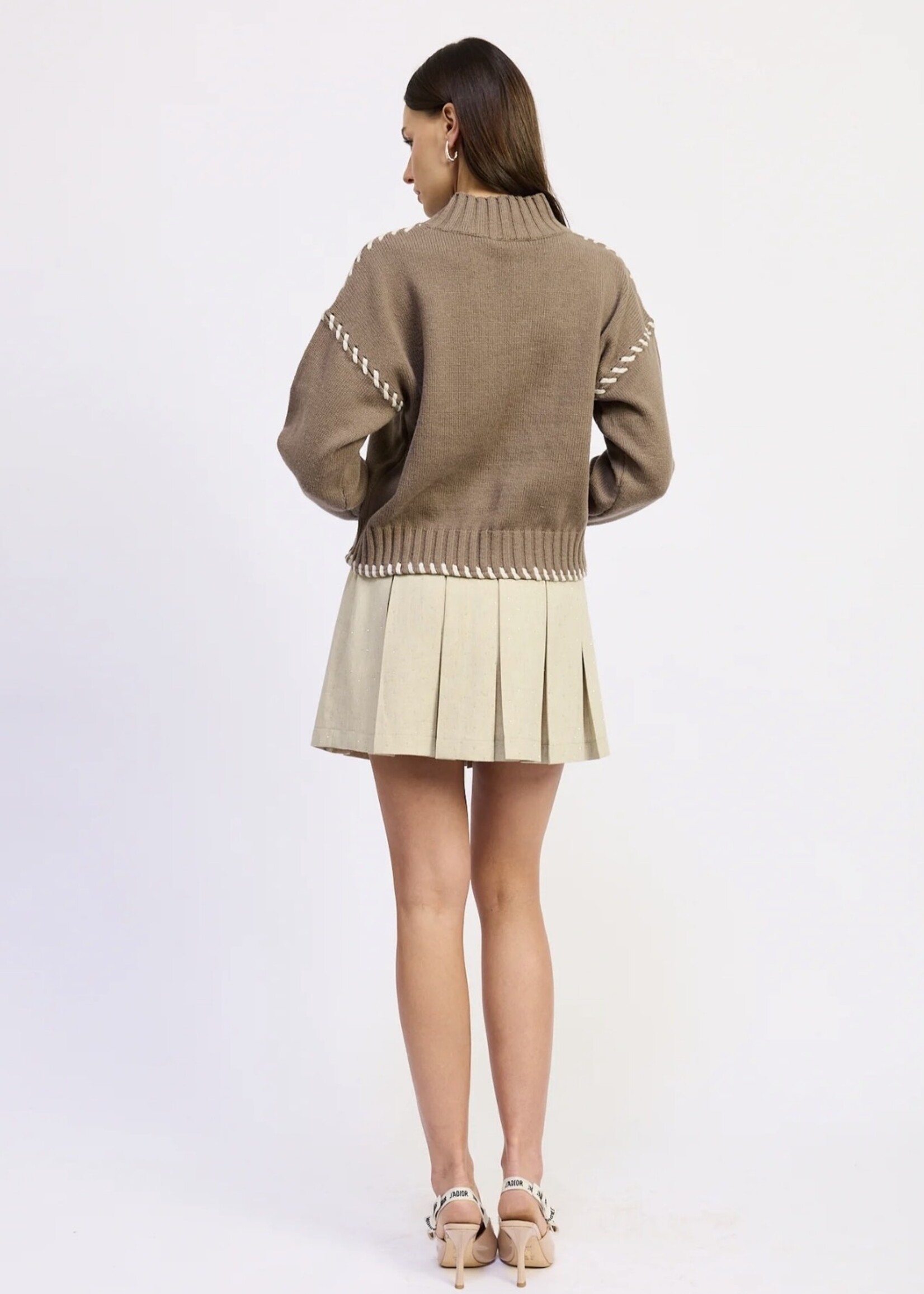 En Saison Tori Stitch Sweater