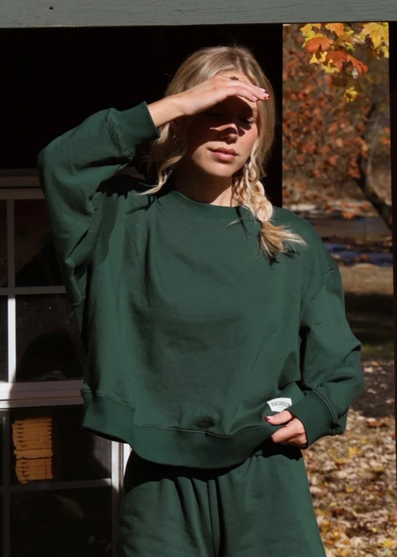 Seagrass Terry Crewneck