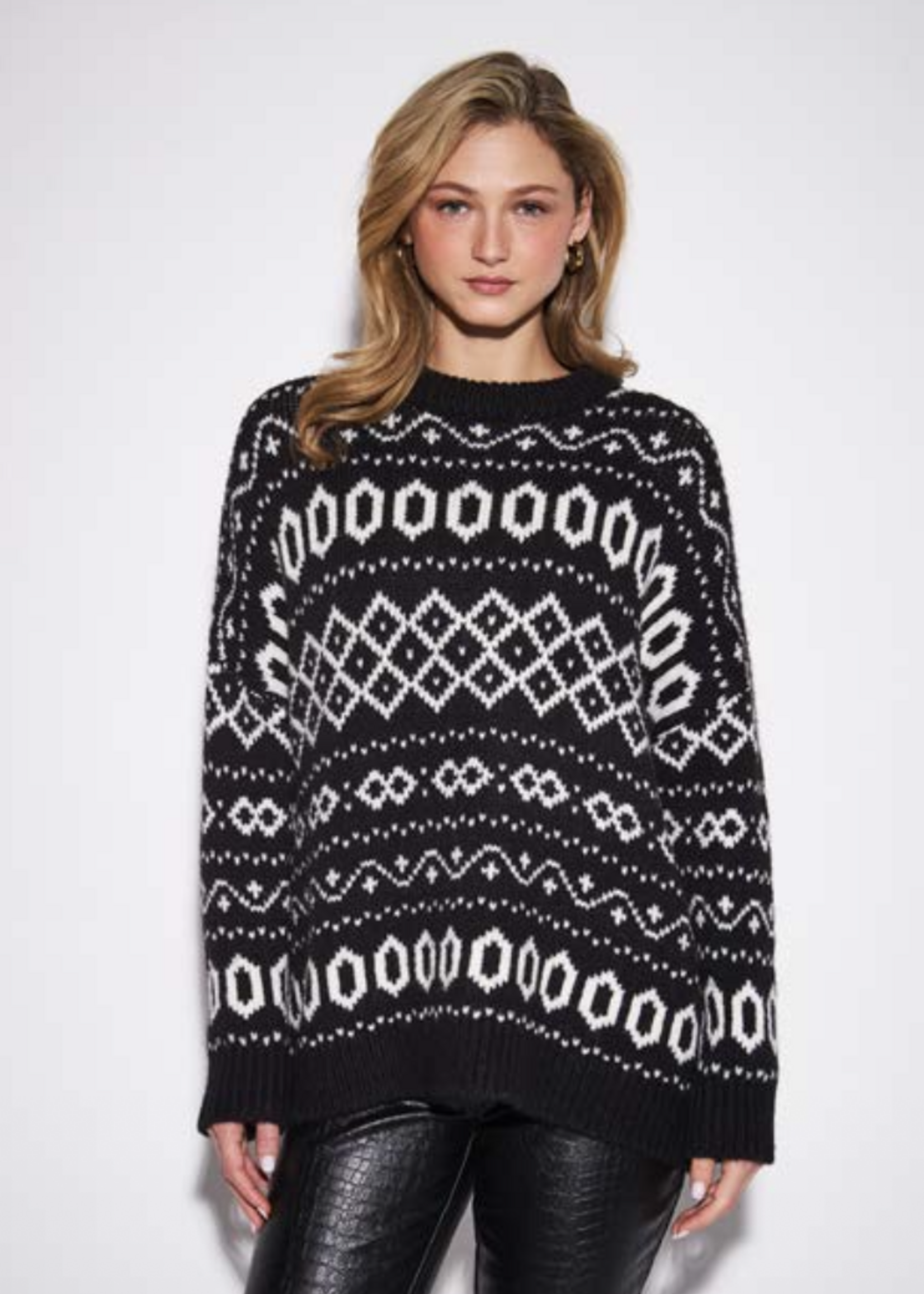 John & Jenn Phoebe Oversized Sweater