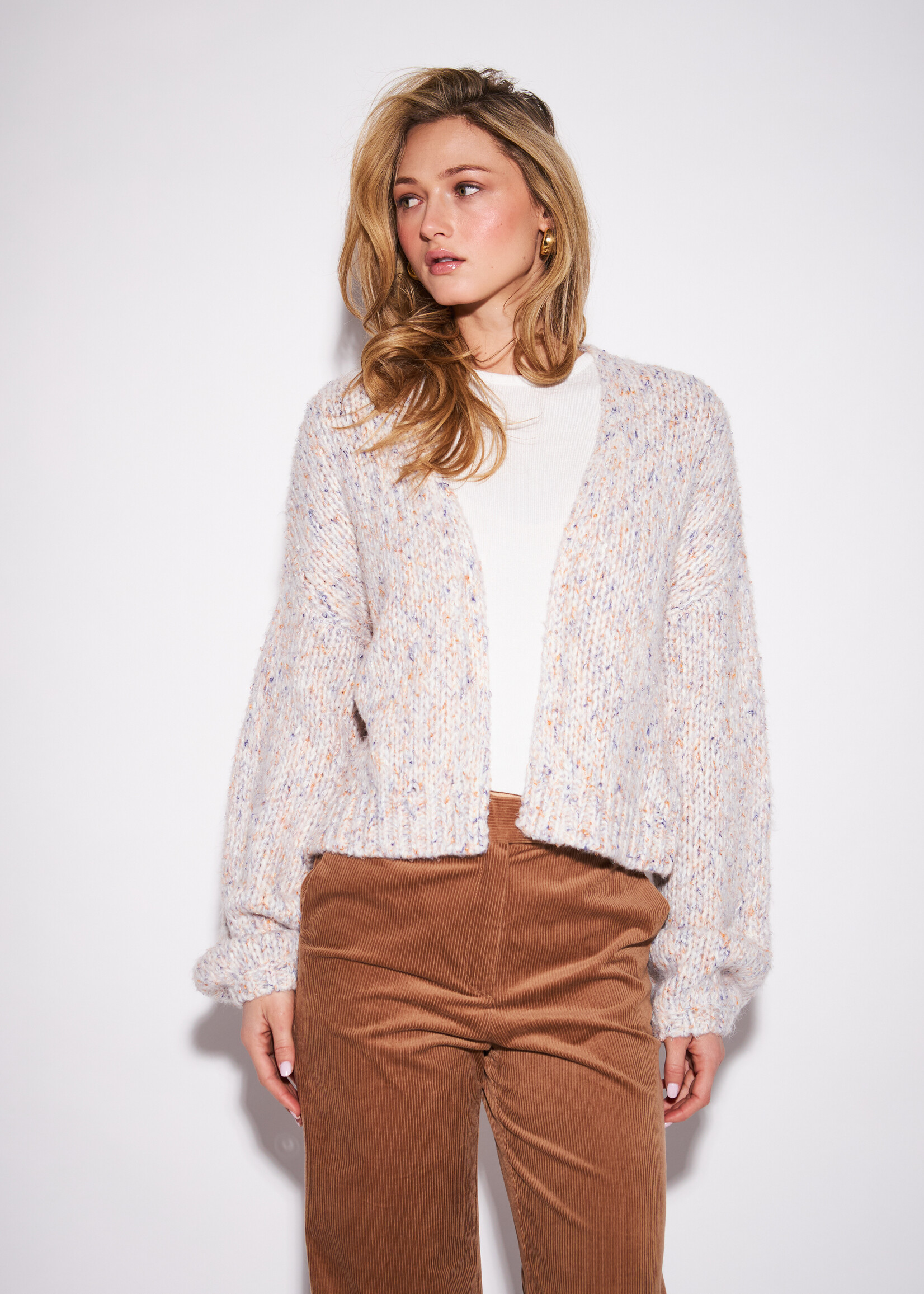 John & Jenn Roy Marble Cardi