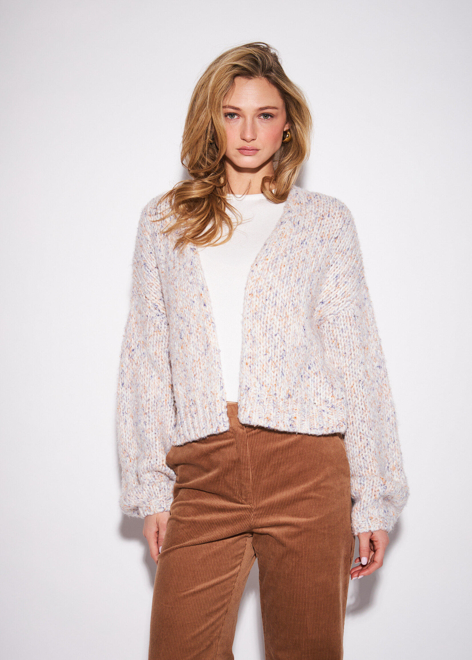 John & Jenn Roy Marble Cardi