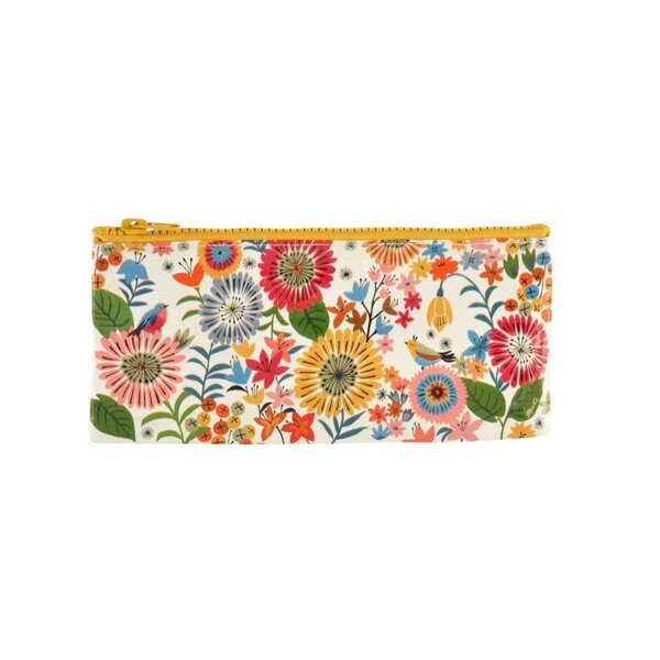 Blue Q Flower Field Pencil Case