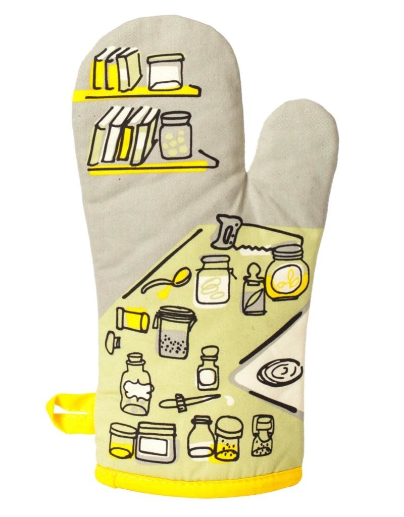 Blue Q Droppin' A Recipe on Your Ass Oven Mitt
