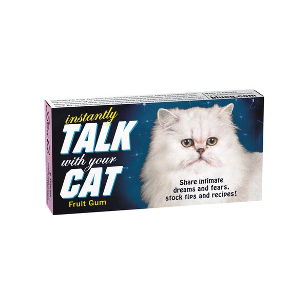 Blue Q Talk With Your Cat Gum