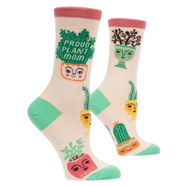 Blue Q Proud Plant Mom Women's Crew Socks