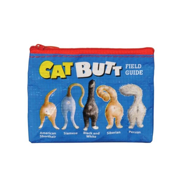 Blue Q Cat Butts Coin Purse