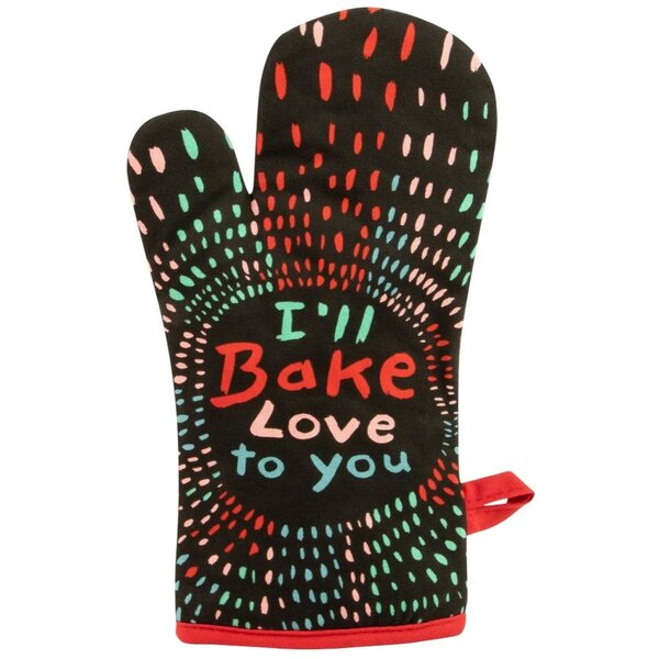Blue Q I'll Bake Love To You Oven Mitt