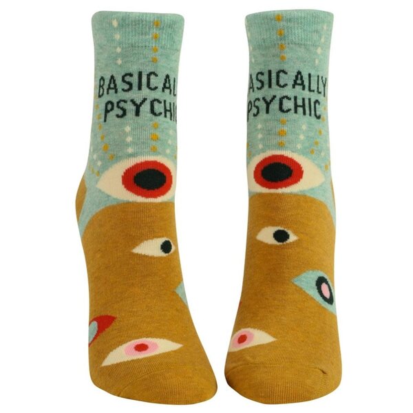 Blue Q Basically Psychic Women's Ankle Socks