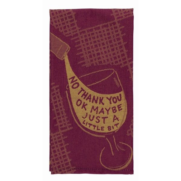 Blue Q Just A Little Bit Woven Dishtowel