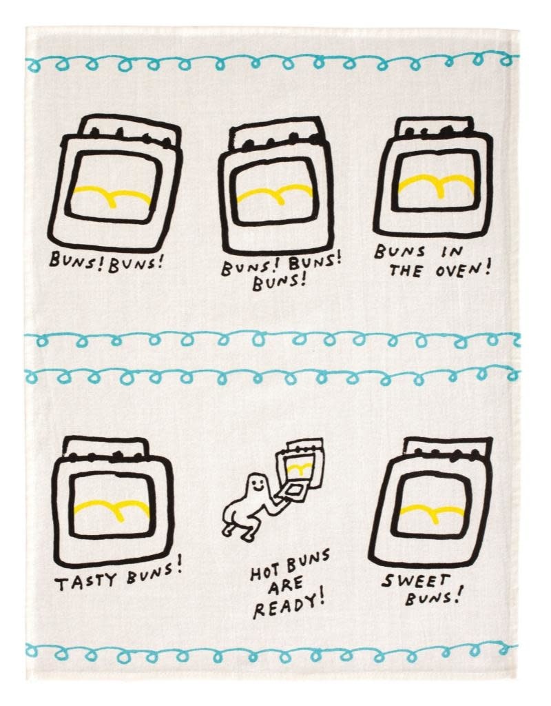 Blue Q Hot Buns Are Ready Dishtowel