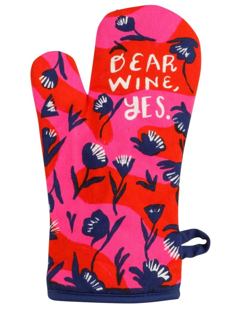Blue Q Dear Wine Oven Mitt