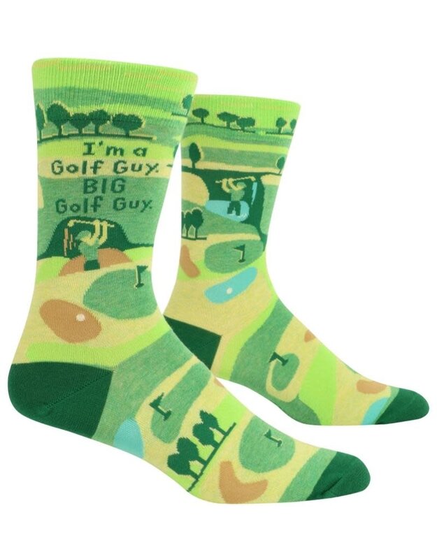 Blue Q I'm A Golf Guy Men's Crew Socks