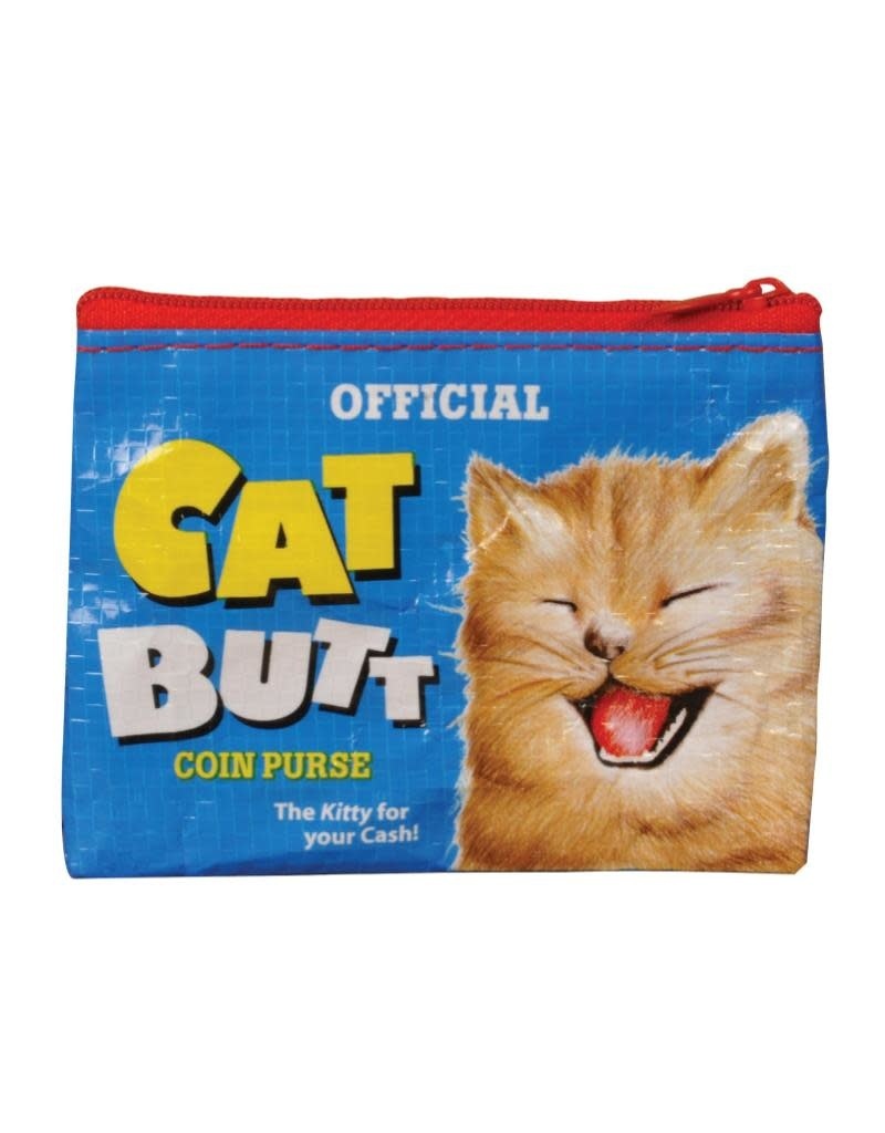Blue Q Cat Butts Coin Purse