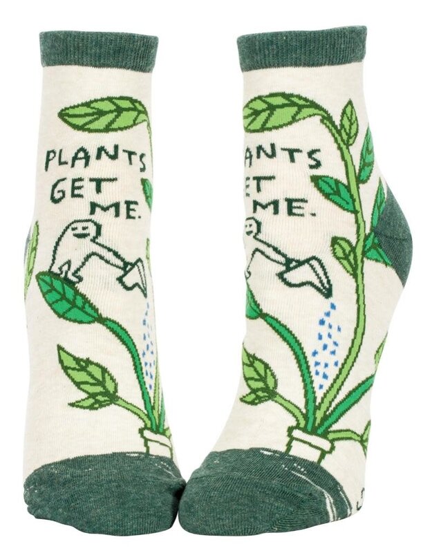 Blue Q Plants Get Me Women's Ankle Socks