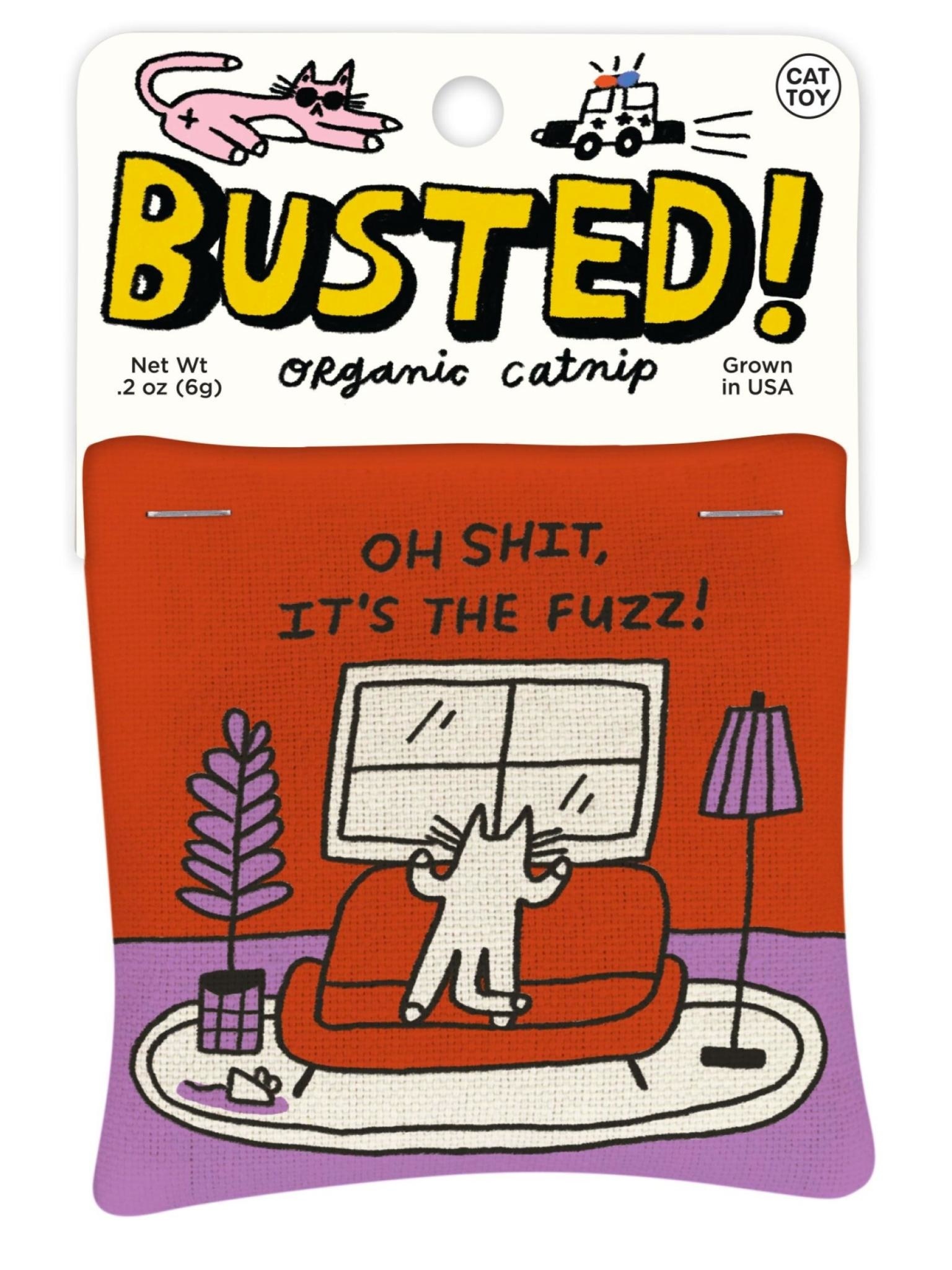 Blue Q It's the Fuzz Catnip Toy