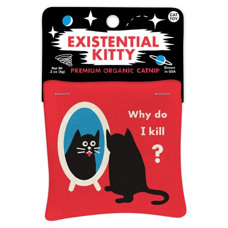 Blue Q Existential Kitty Catnip Toy