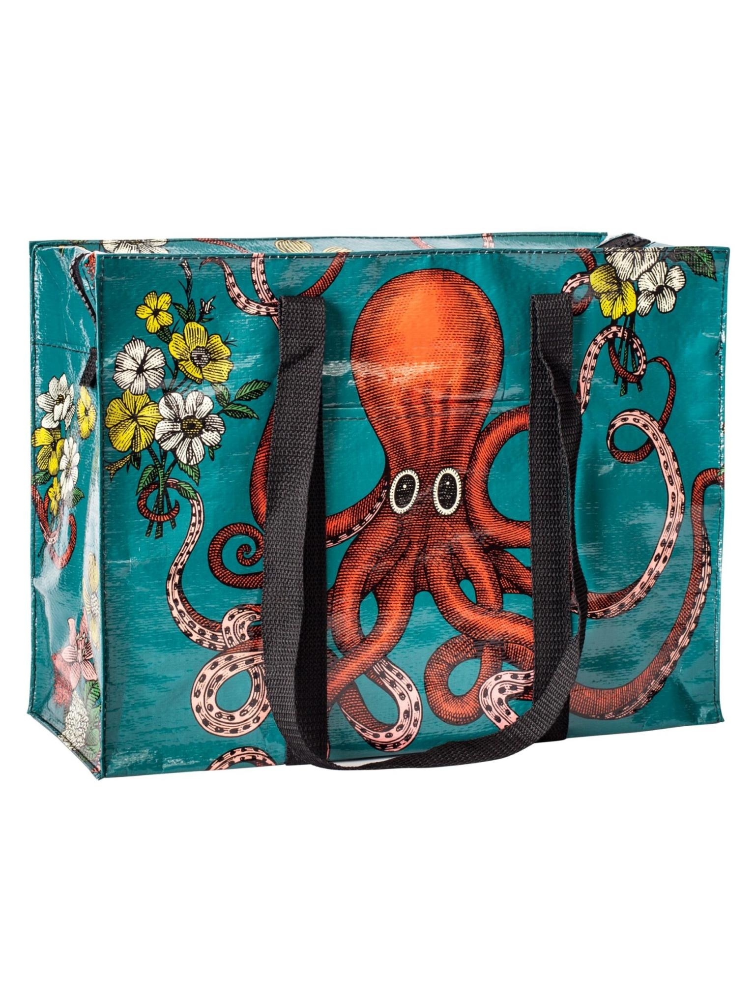Blue Q Octopus Shoulder Tote