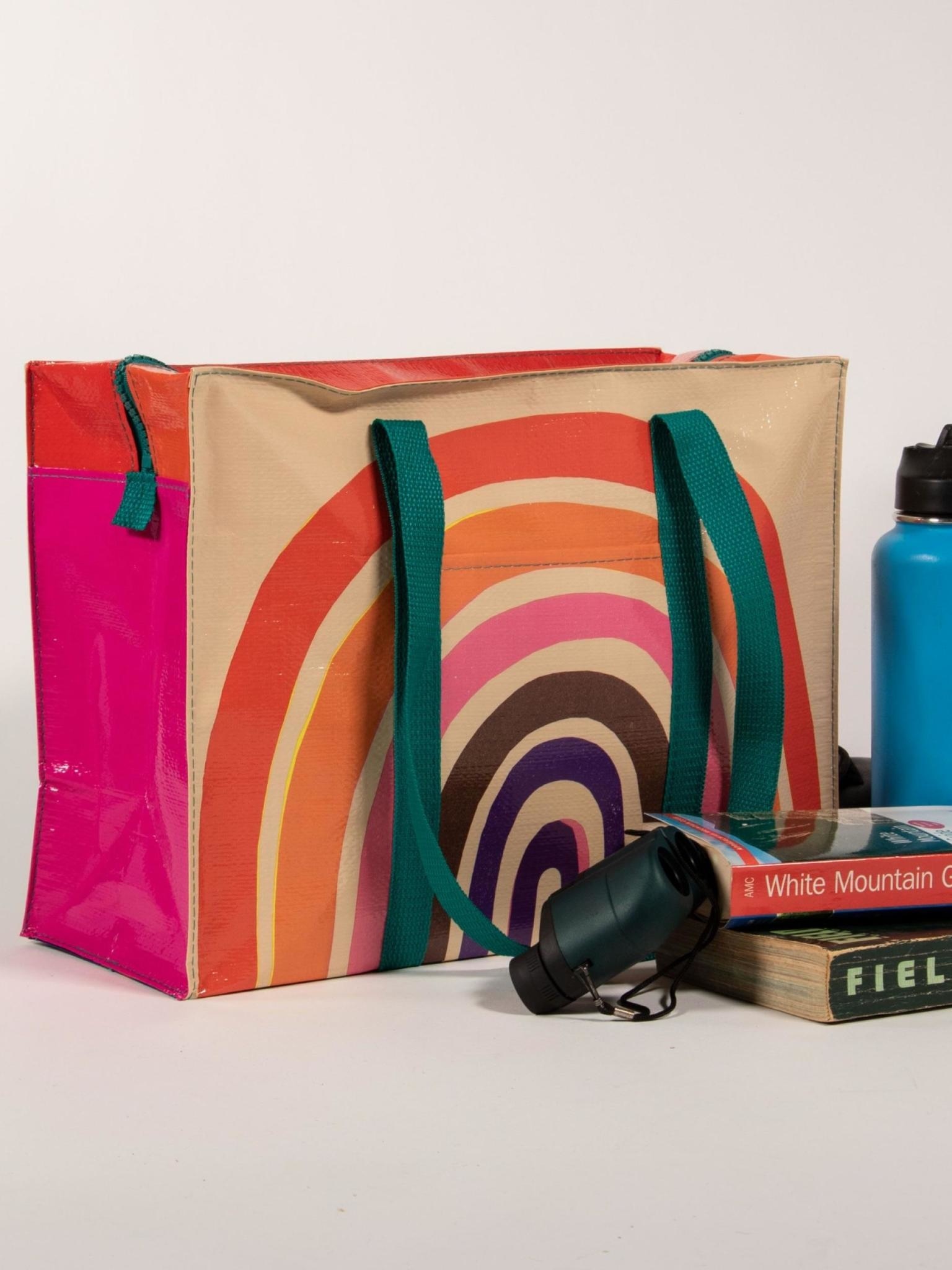 Blue Q Rainbow Shoulder Tote