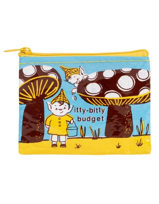 Blue Q Itty Bitty Budget Coin Purse